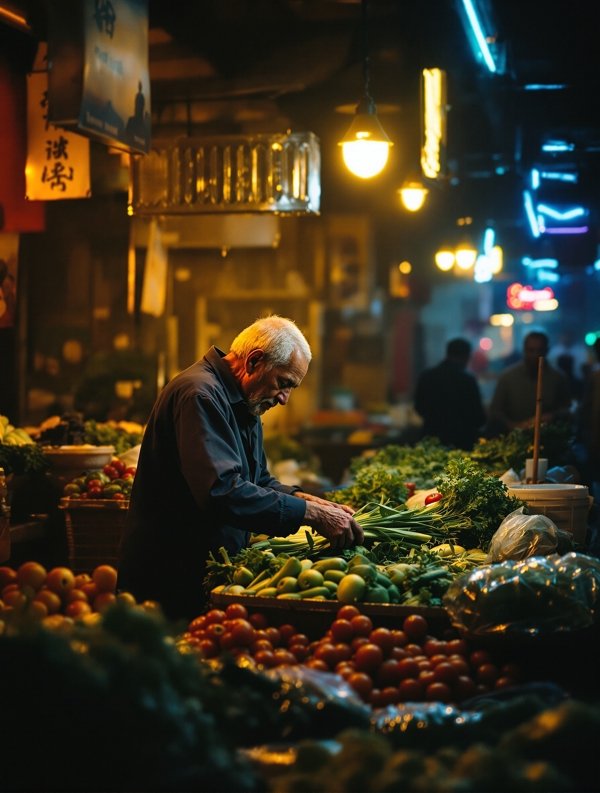 菜市场里的一小时 海报 - 秘密影院